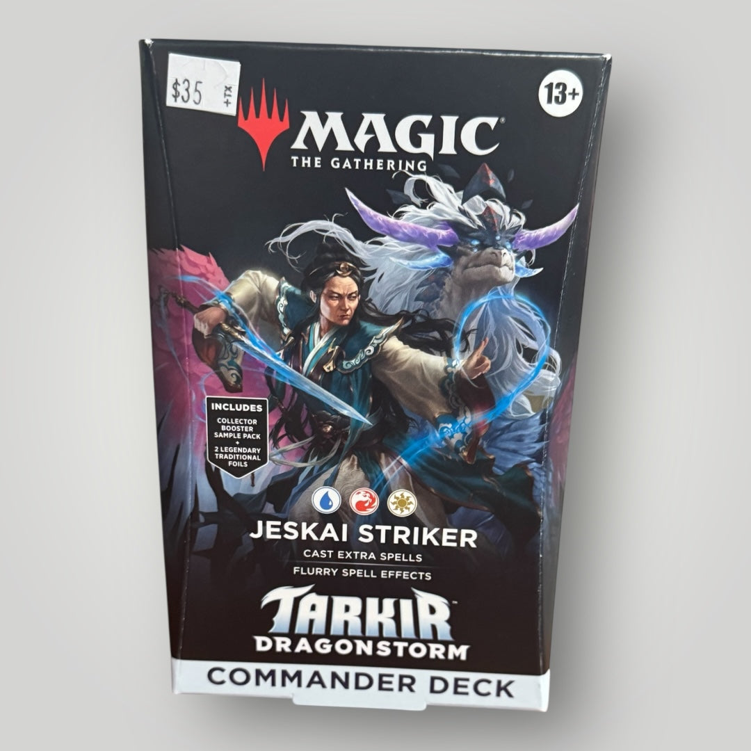 Tarkir Dragonstorm: Jeskai Striker commander deck