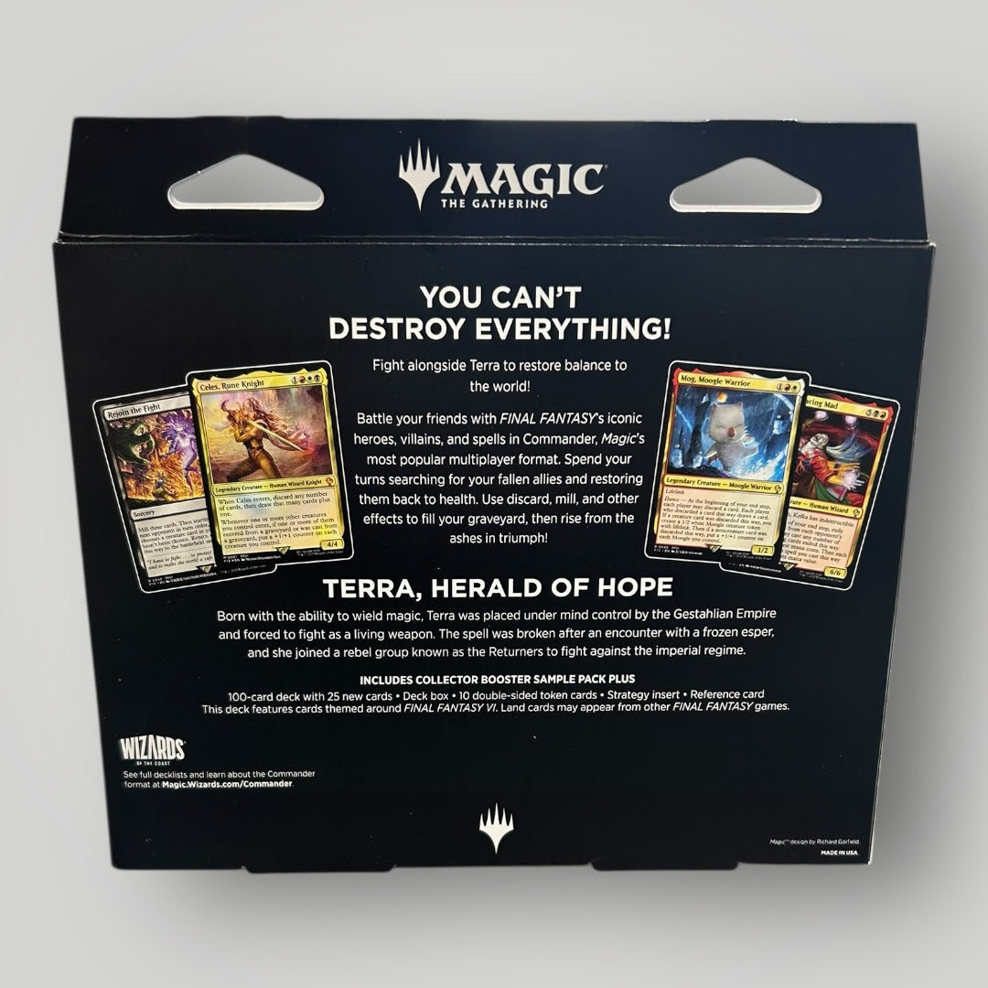 Magic The Gathering Final Fantasy: Revival Trance Commander Deck