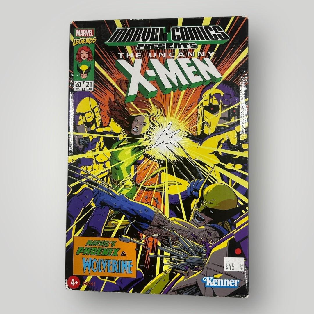 Hasbro X-Men Wolverine&Phoenix Retro Action Figure