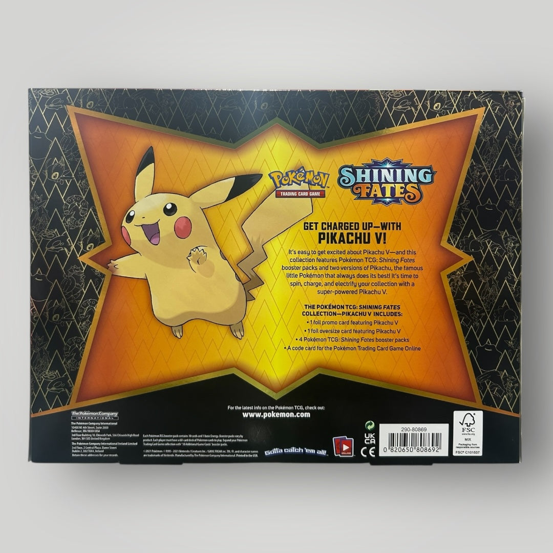 Shining fates Pikachu collection