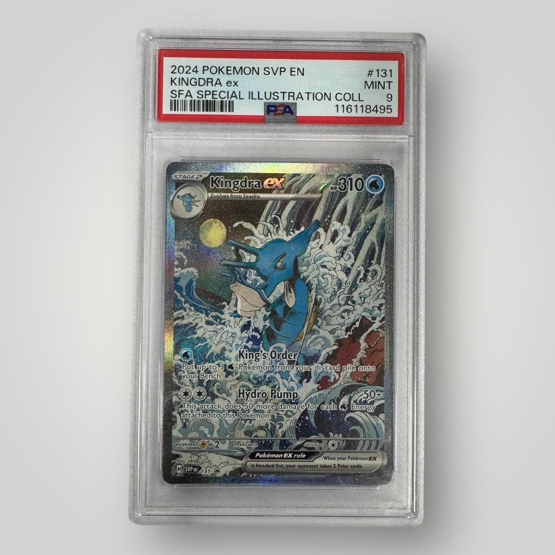 Kingdra ex 131 (Special illustration) PSA #9