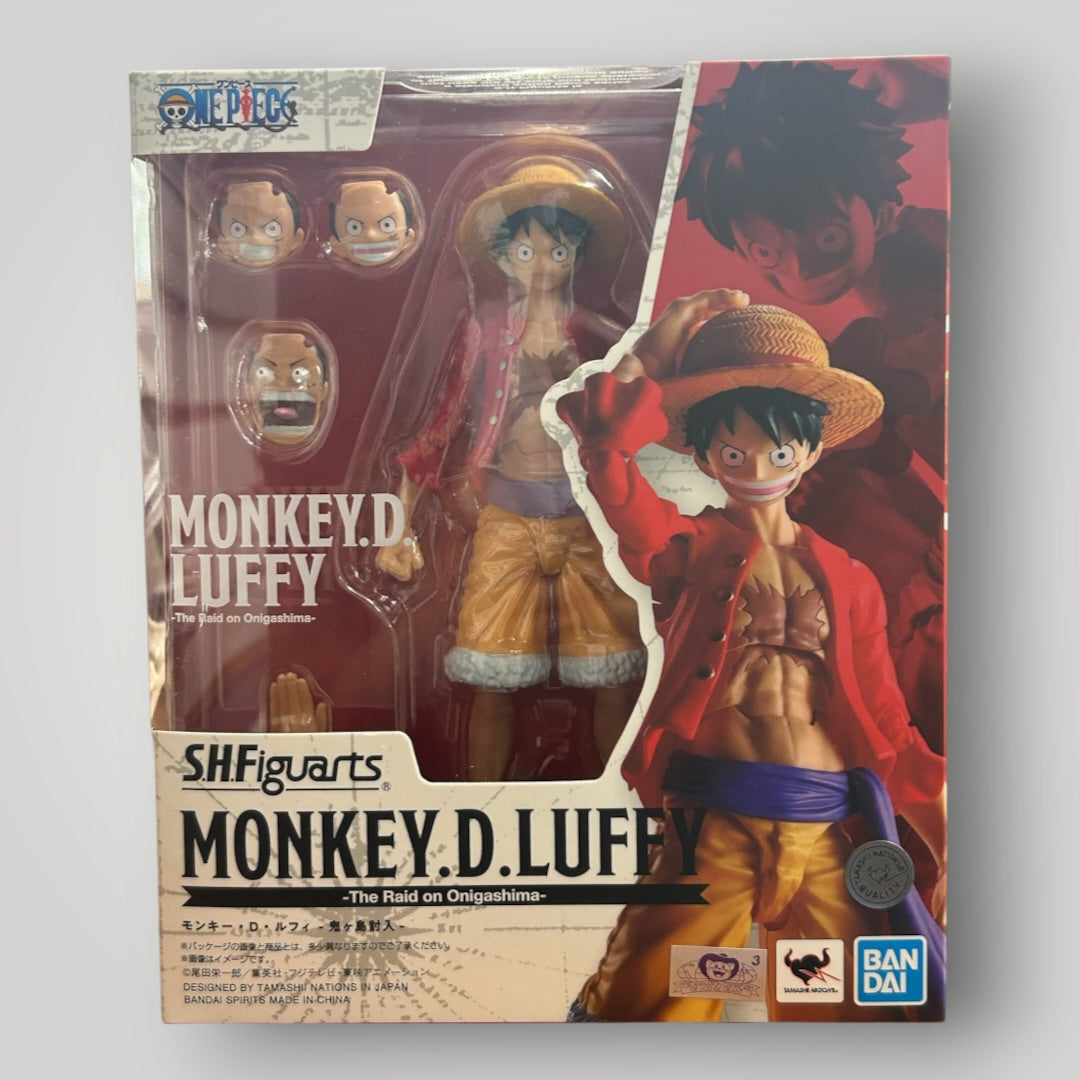 Bandai S.H.Figuarts Monkey.D.Luffy -The Raid on Onigashima- action figure