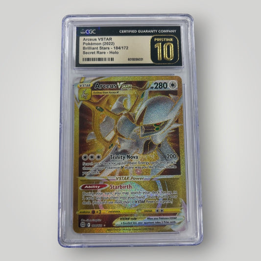 Arceus VSTAR 184/172 CGC PRISTINE 10