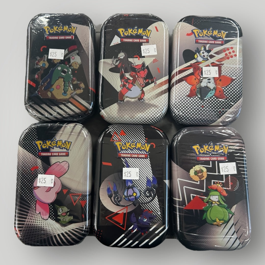 Unova Black Bolt Mini Tin