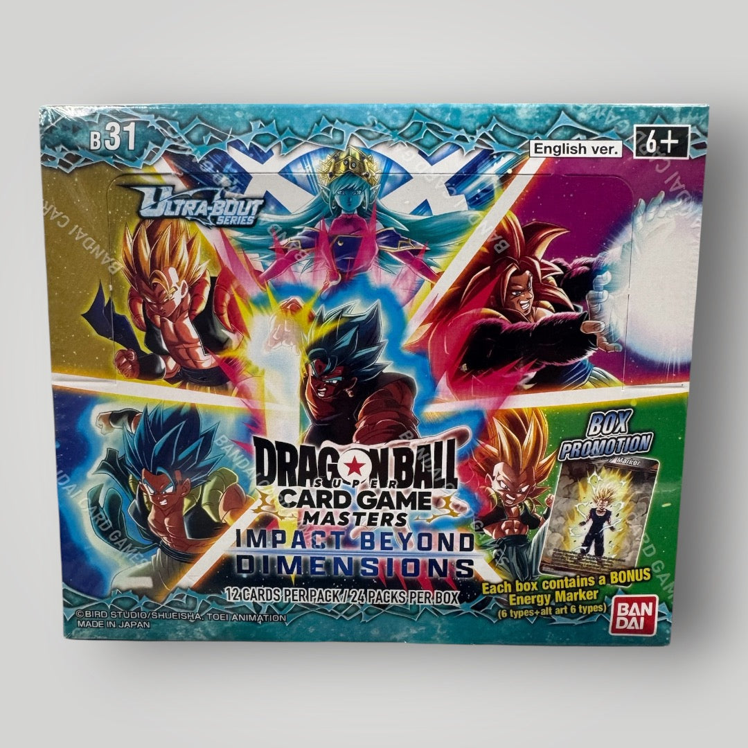 Dragonball Super card game: Impact Beyond Dimensions (B31)