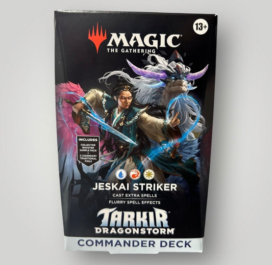 Magic the gathering: Tarkir Dragonstorm: Jeskai Striker commander deck