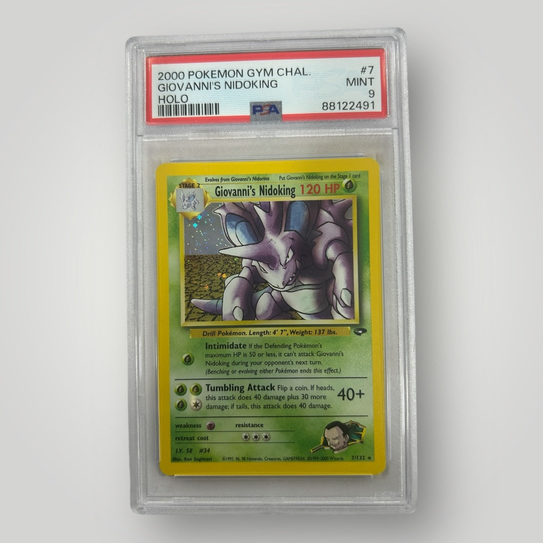 Giovanni’s Nidoking PSA 9
