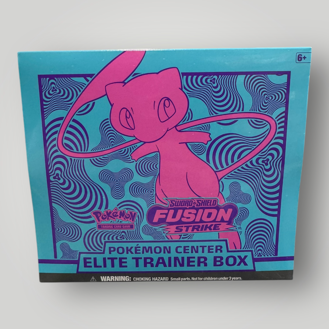 Pokemon SWSH08 Fusion Strike Pokemon Center Elite Trainer Box