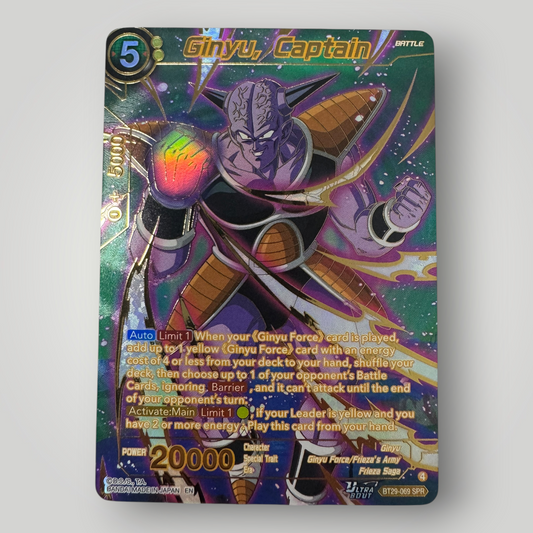 Ginyu, Captain (SPR) - Fearsome Rivals (BT29)