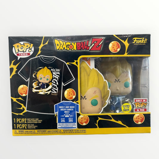 Dragon Ball Z: Majin Vegeta Pop/Tee Bundle Size 2XL