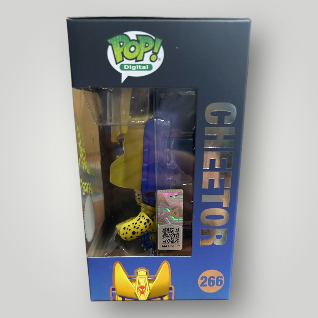 SIGNED Cheetor Funko Pop #266 NFT Release 2000 Pcs