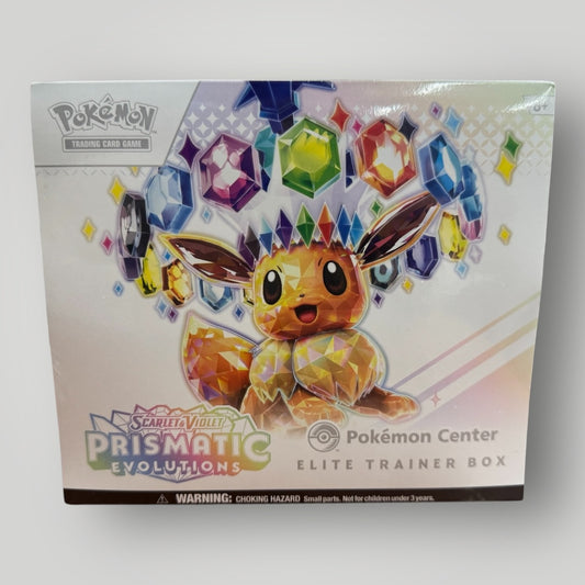 Prismatic Evolutions ETB - Pokemon Center