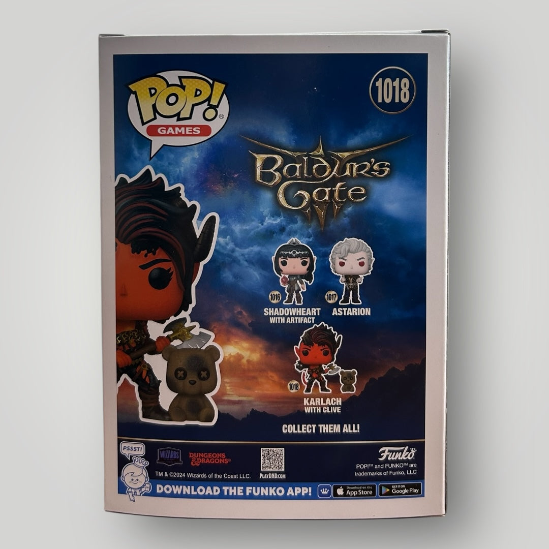 Karlach With Clive 1018 Funko Pop