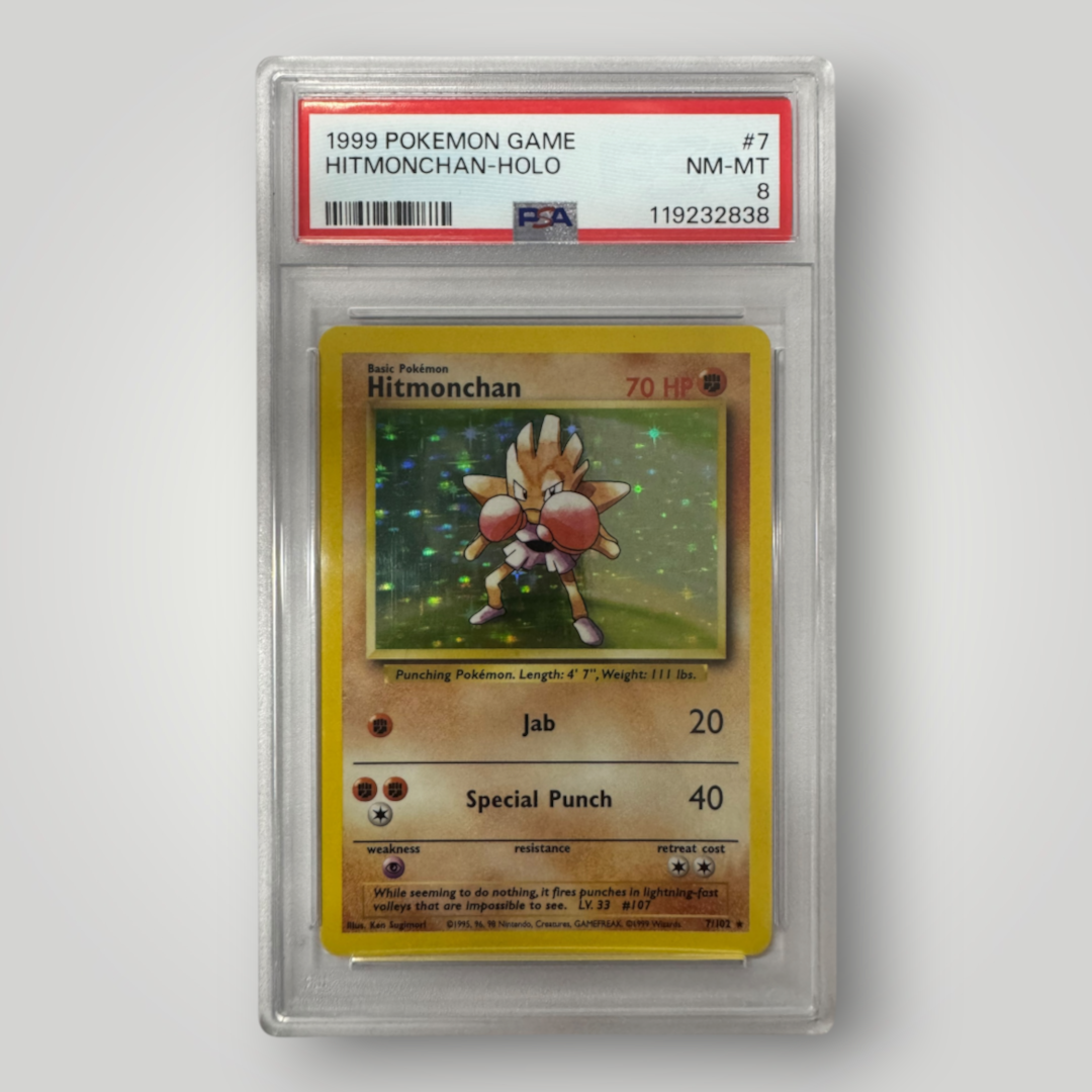 1999 Pokemon Hitmochan-Holo PSA 8