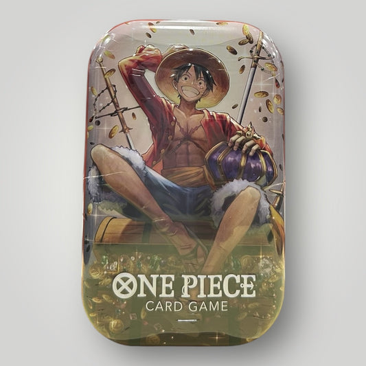 One Piece Tin Pack Set Vol. 2 -Monkey.D.Luffy