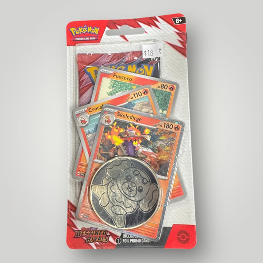 Destined Rivals Blister (Fuecoco, Crocalor, & Skeledirge)