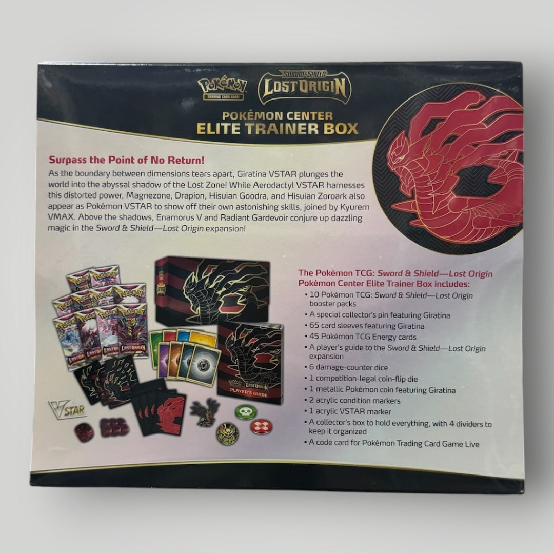 Pokemon SWSH11 Lost Origin Pokemon Center Elite Trainer Box (Exclusive)