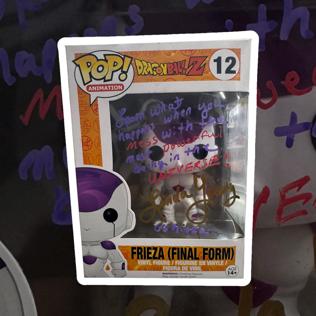 Dragon Ball Z Frieza (Final Form) Autographed by Linda Young