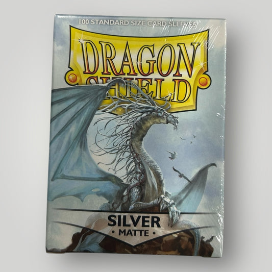 Dragon shield : Silver matte