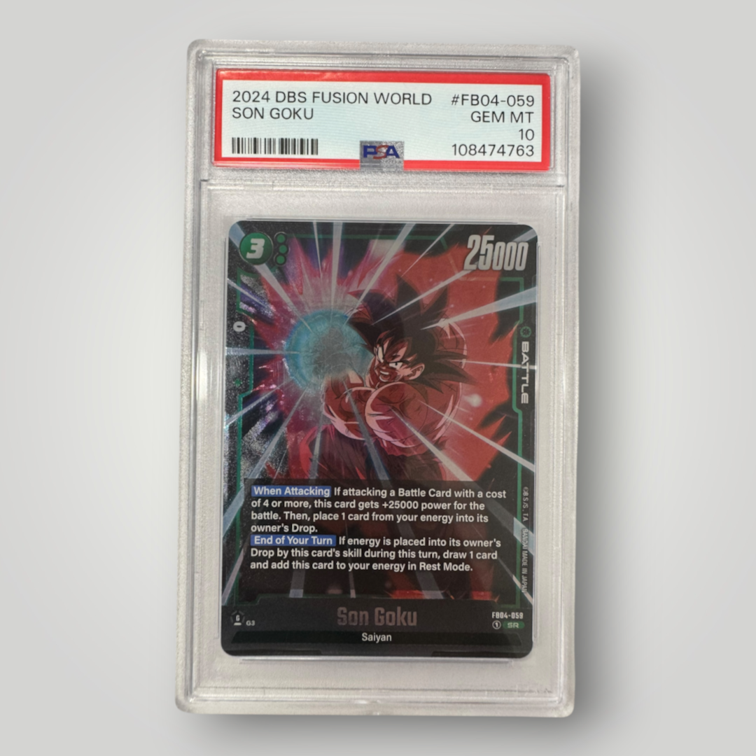 Son Goku - FB04-059 - Ultra Limit (FB04) PSA 10