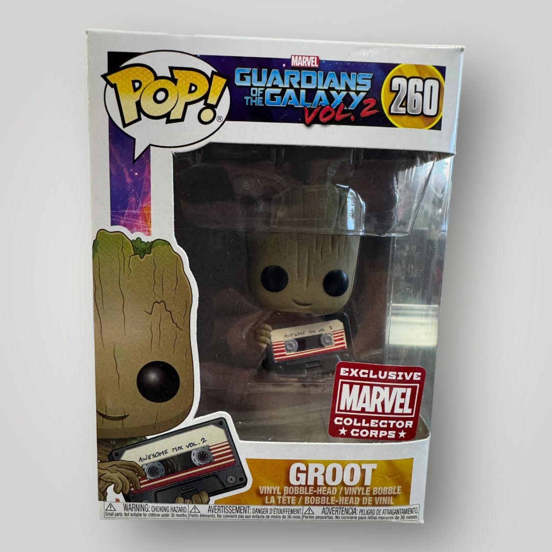 Funko Marvel Guardians Of The Galaxy Groot #260 Exclusive