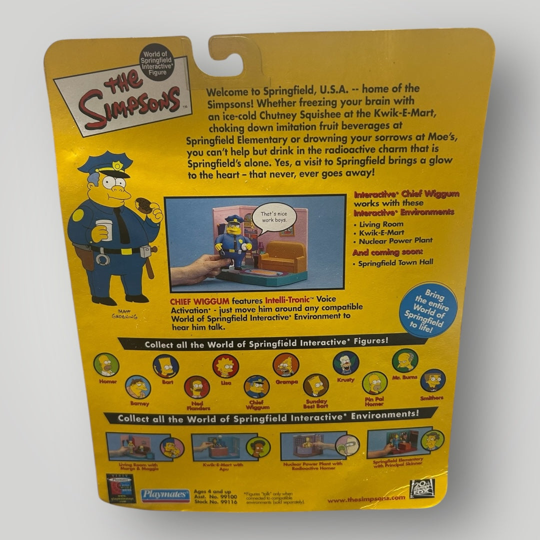 The Simpsons Chief Wiggum Figure