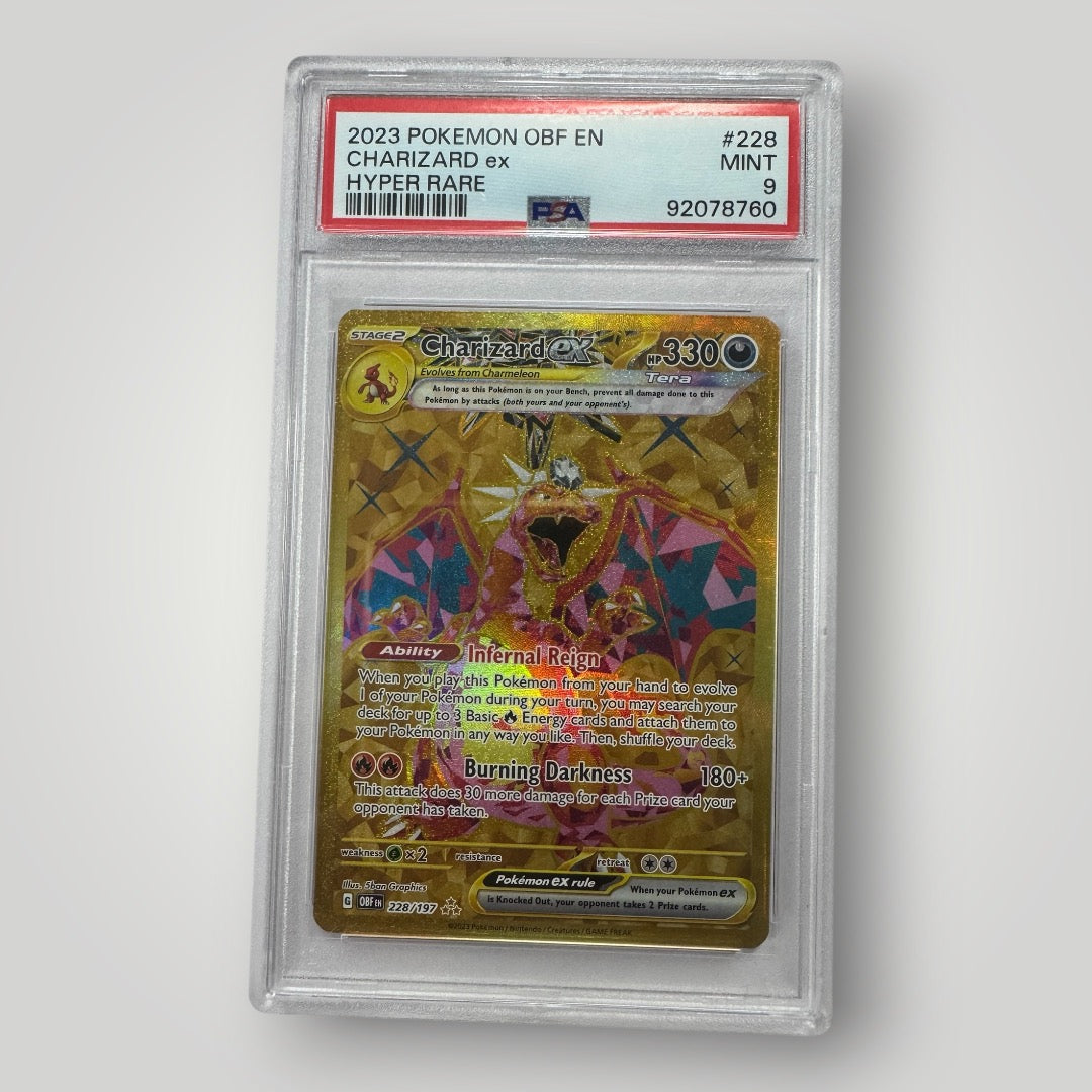Charizard ex 228/197 PSA 9