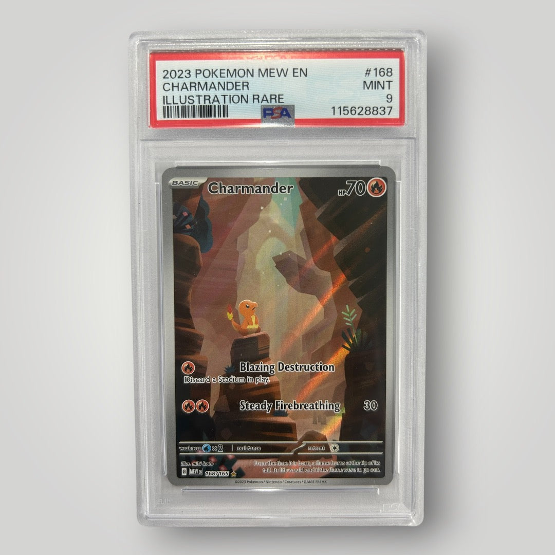 Charmander 168/165 PSA 9