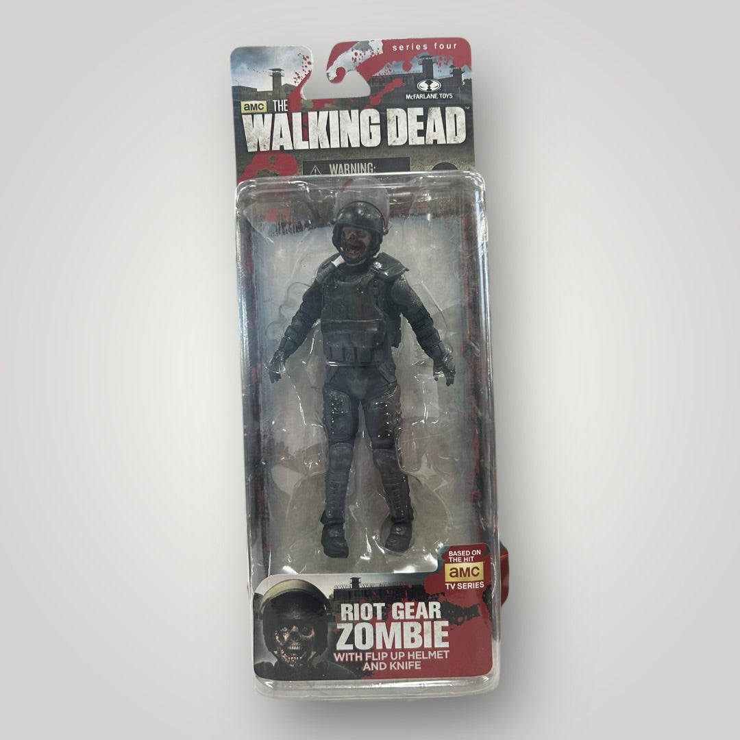 McFarlane Toys The Walking Dead TV Series 4 Riot Gear Zombie Action Figure