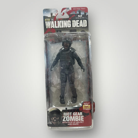McFarlane Toys The Walking Dead TV Series 4 Riot Gear Zombie Action Figure