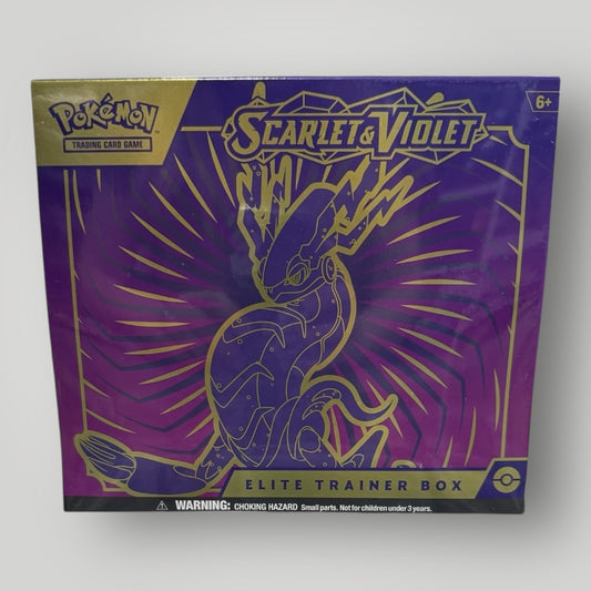 Pokémon Scarlet & Violet Elite trainer box (Violet)