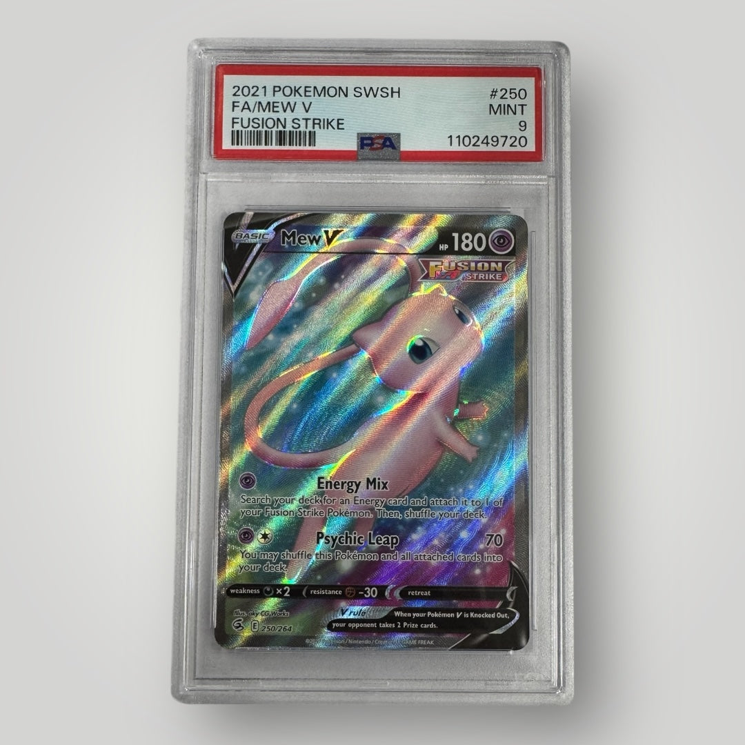 Mew V 250/264 PSA #9
