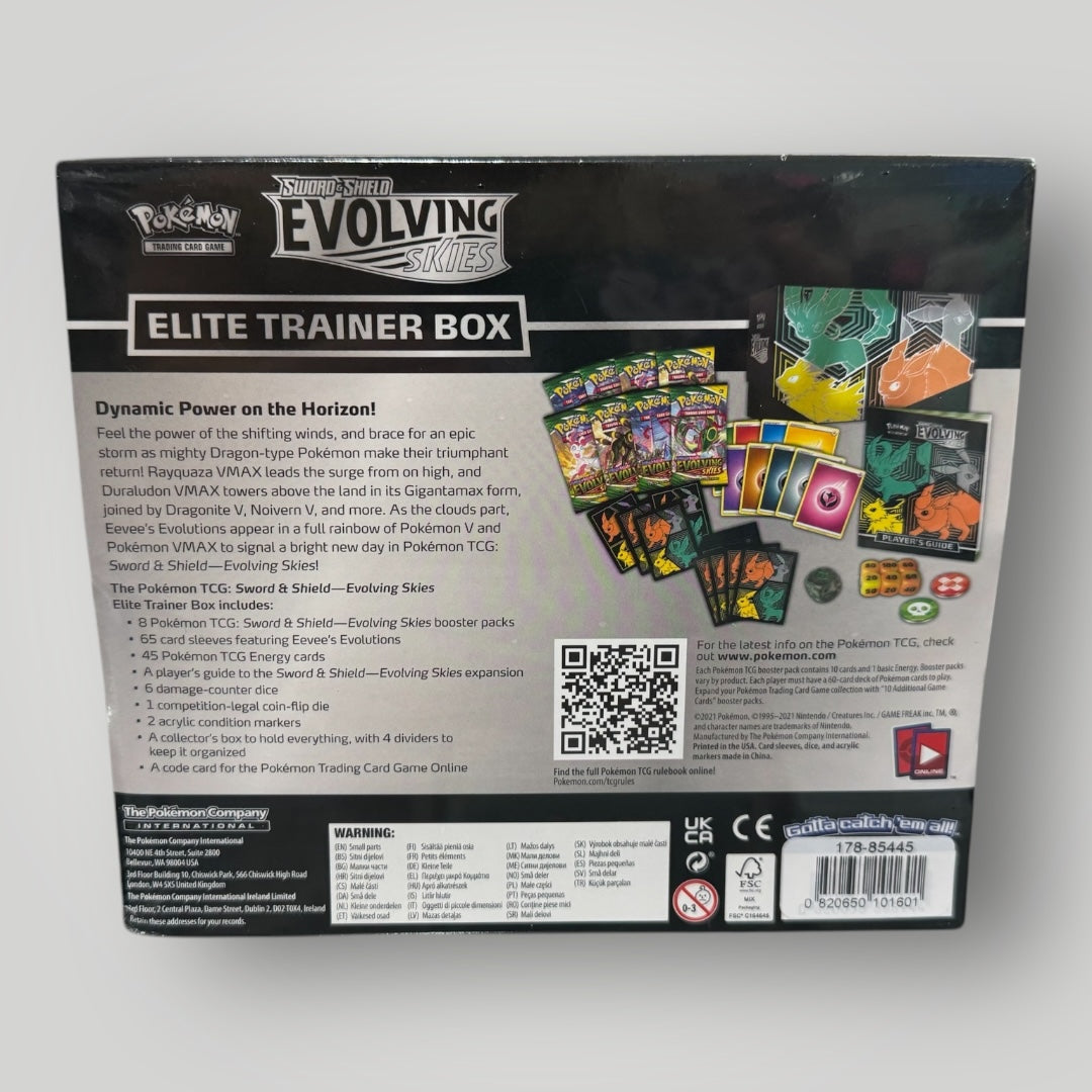 Pokemon S&S Evolving Skies ETB (orange and green)