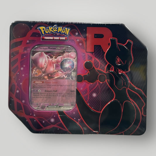 Pokémon: Team Rocket Tin [Team Rocket's Mewtwo ex]