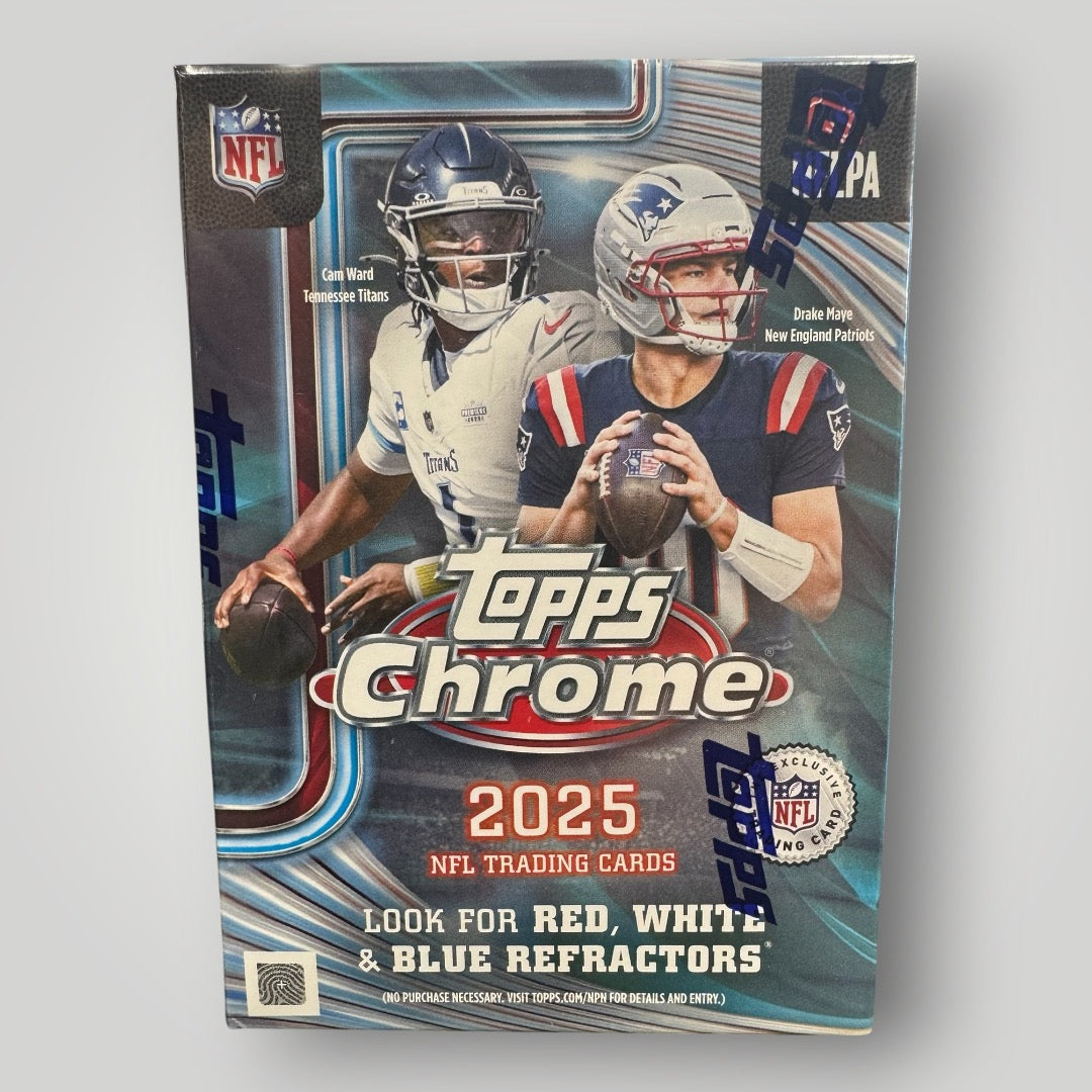 Topps Chrome NFL Blaster Box 2025