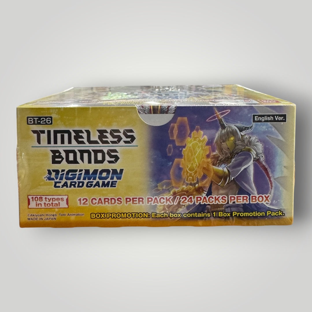 Timeless Bonds Digimon Card Game Booster Box