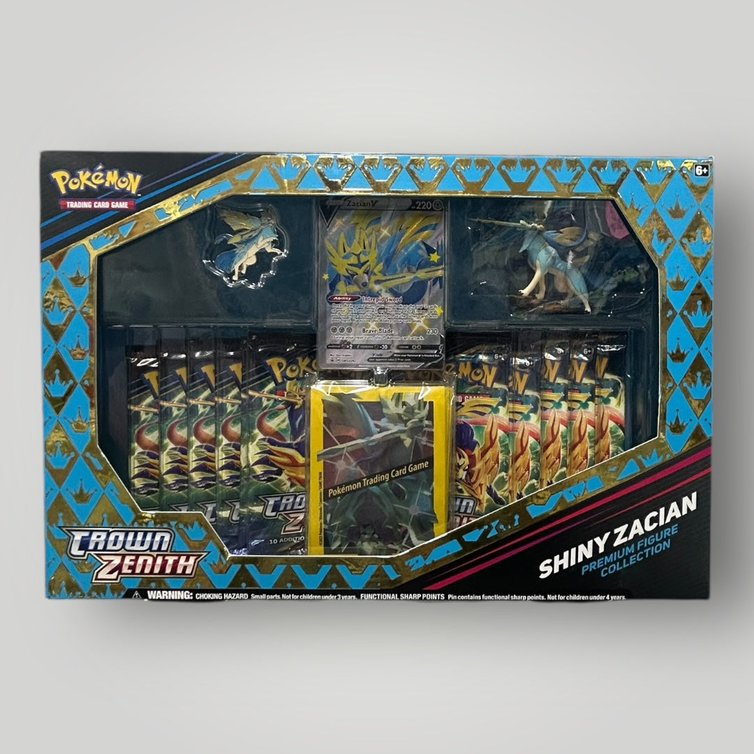Pokemon: Crown Zenith Premium Figure Collection [Shiny Zacian] - Crown Zenith