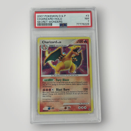 Charizard LV.55 3/132 PSA 7