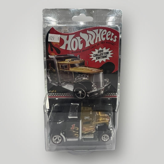2011 Hot Wheels Kmart Mail In CONVOY CUSTOM With PROTECTOR