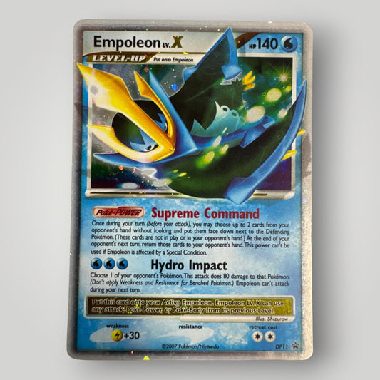 Empoleon LV.X - DP11 - Diamond & Pearl Black Star Promos - Holo Promo - LP