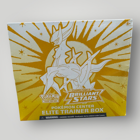 Pokemon SWSH09 Pokemon Center Brilliant Stars Elite Trainer Box