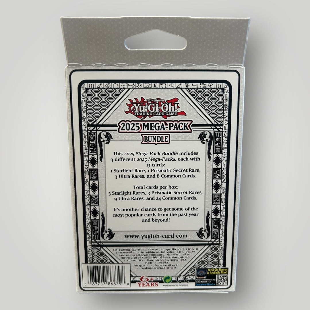 Yu-gi-oh Trading card game 2025 Mega-Pack Bundle