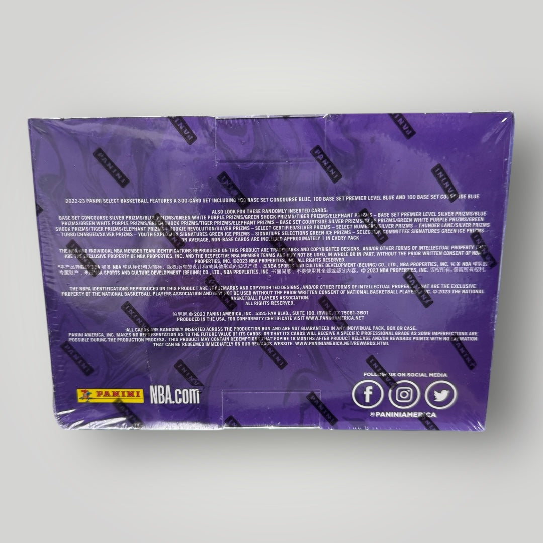 Select 22-23 NBA 40 cards