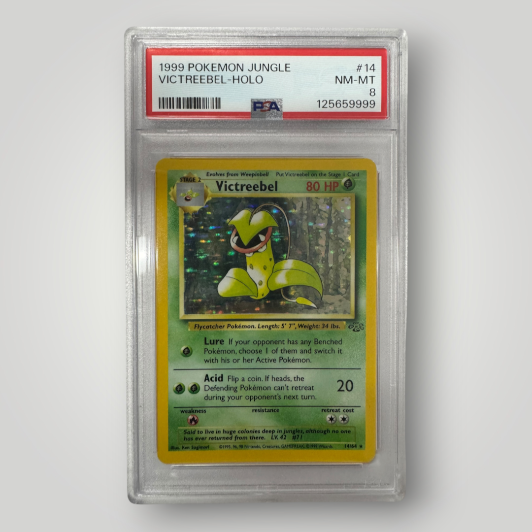 1999 Pokemon Jungle Victreebel-Holo PSA 8