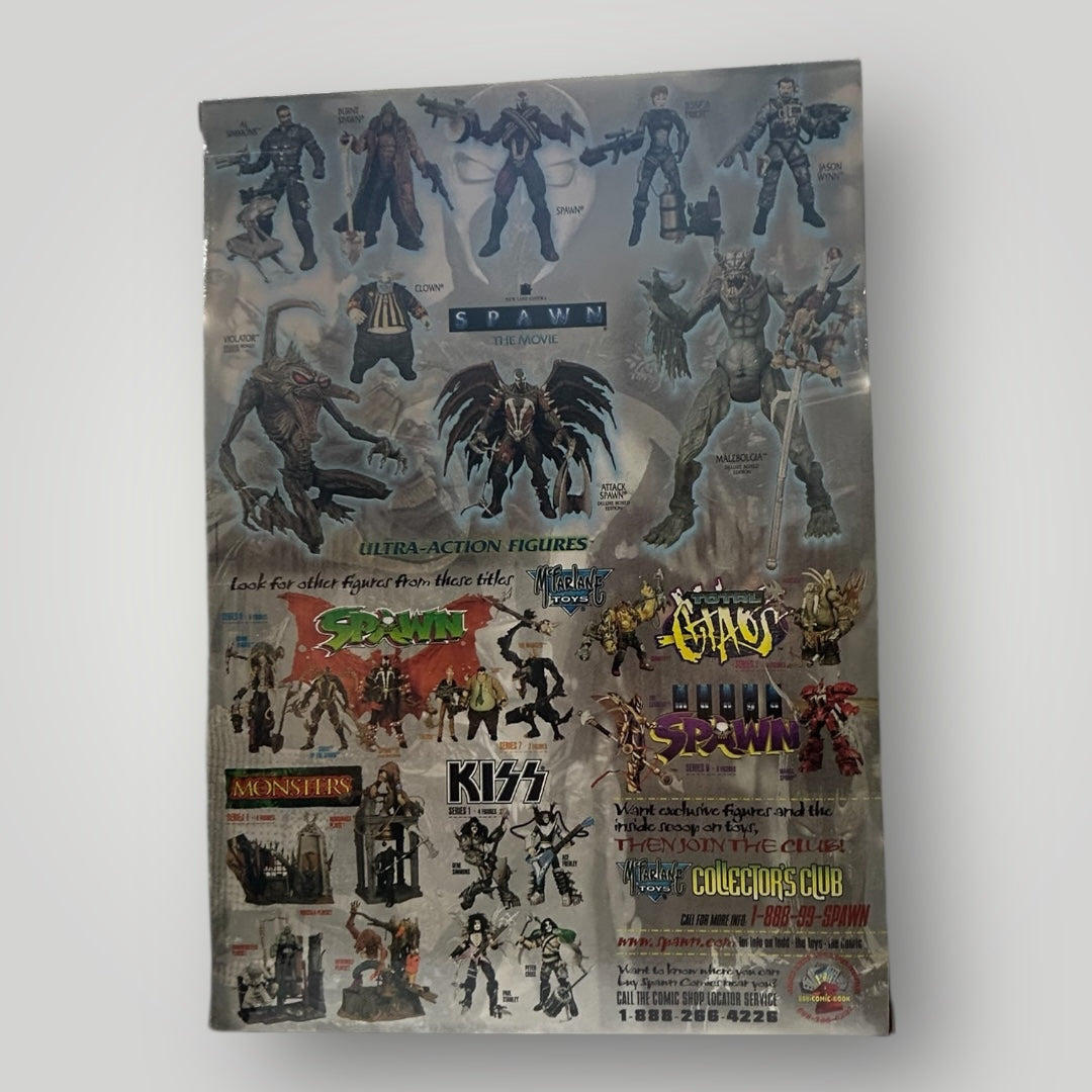 McFarlane Attack Spawn Action Figure The Movie 1997 Spawn Deluxe Edition in Box