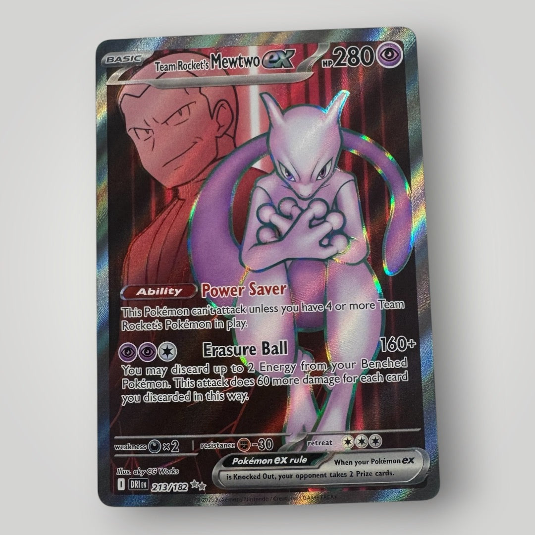 Team Rocket’s Mewtwo ex 213/182