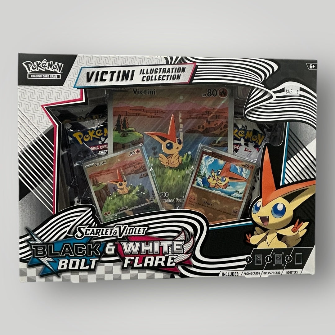 Victini Illustration Collection - SV: Black Bolt & White flare