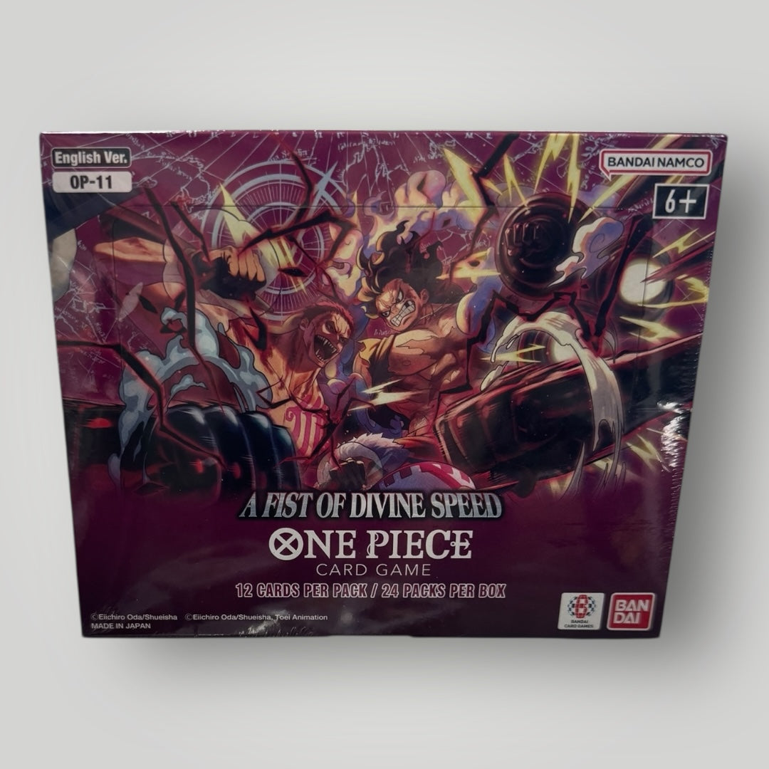 A Fist of Divine Speed booster box OP-11