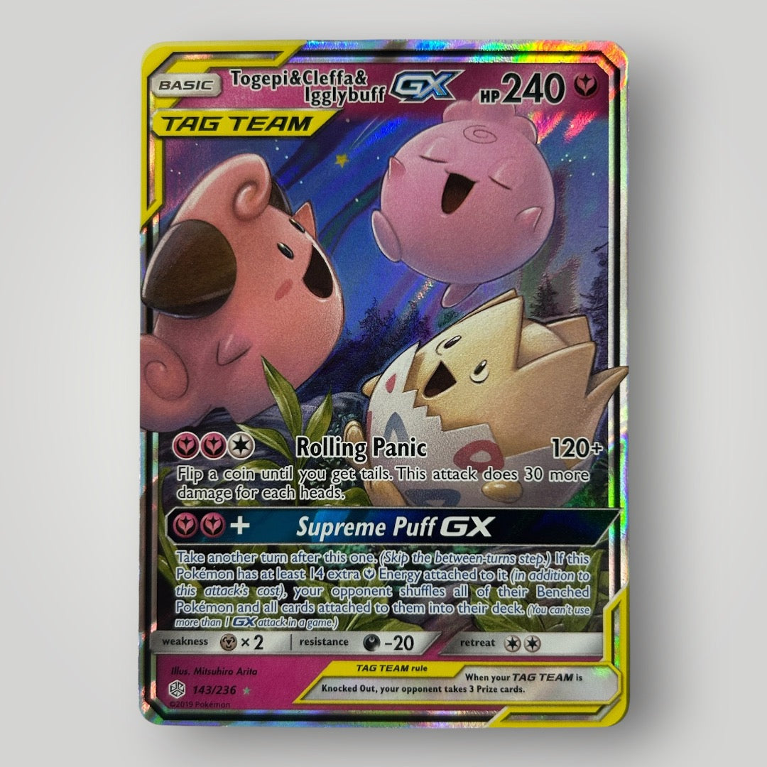 Togepi & cleffa & igglybuff GX