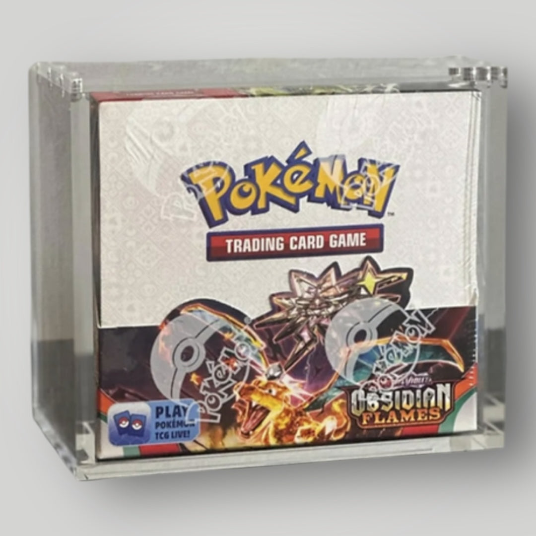 Poke Armor- English Booster Box Acrylic Case- 36 Pack Box